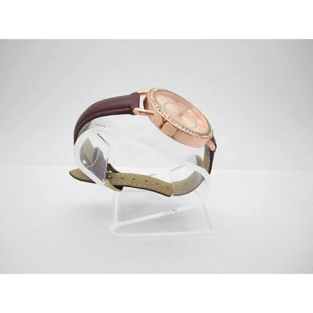 Women's Jessica Carlyle Quartz Analog 34mm Dial Causal Round Watch (E255)